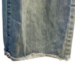 Madewell  Women's Wide Leg Crop Jeans Blue Size 24 Exposed Button Photo 6