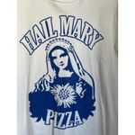 Hail Mary Pizza tshirt Atwater Village Los Angeles Graphic virgin Mary Size M Black Size M Photo 6