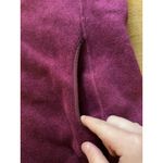 Eddie Bauer Women Full Zip Fleece Sweater Jacket Mock Neck Size 2XL Burgundy Photo 5