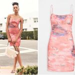 STAUD  Bell Dress Red Island Photo 1