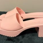 Steve Madden Women’s Harlin Chunky Pink Sandals Size 8M Photo 3