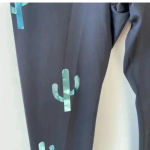 Noli  cactus women’s athletic leggings Sz L Photo 5