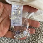 Lulus NWOT Everlasting Desire White Mesh Pearl Off-the-Shoulder Maxi Dress Photo 9