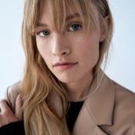 ZARA FAUX LEATHER OVERSIZED BLAZER W/ POCKETS BUTTON CLOSURE BEIGE/TAN SZ S NEW Photo 6