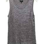 cupio  Sequin Sweater Tank Top Grey Size XL Photo 0