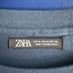 ZARA  Navy Knit Top Photo 2