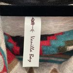 Vanilla Bay  Aztec Cowl Neck Top Large Photo 1