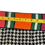 Vintage 80’s Platinum Dorothy Schoelen Retro Houndstooth 2PC Skirt Suit Black Size M Photo 13