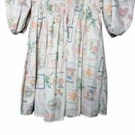 Abercrombie & Fitch Womens Size S Emerson Italia Print Mini Milkmaid Dress Photo 6