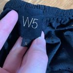 W5  Off Shoulder Top‎ Womens Size Small BLack Eyelet Blouse Short Sleeve Summer Photo 2