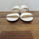 Talbots  Womens Keri Flats 8 Sandal Sling Back Leather Coastal Nautical White NEW Photo 7