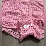 Lilly Pulitzer for Target Pink Eyelet Pom Pom Hem Mid Rise Pull Photo 7