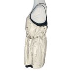 Adelyn Rae  Leila Reversible Sequin Strappy Back Dress Cream Gold Black Medium Photo 4