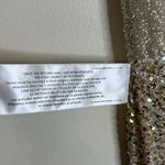 Mac Duggal Sequined Plunging V-Neck Sheath Dress 4930L Nude/Gold size 0 Photo 11