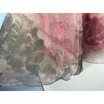 Anthropologie Moulinette Soeurs Skirt Size 12 Snowrose Train Pink Tulle Organza Soft Romantic Photo 3
