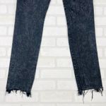American Eagle Women's Black Wash Distressed Ripped Frayed Hem‎ Jeans 28x30 Size 28 Photo 10