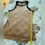 Chic Me Women's Black and Tan Tank Top size XL Photo 4