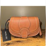 Rachel Zoe NWT Edessi Vegan Leather Crossbody Belt Bag Adjustable Strap - Brown Photo 2