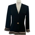 Joseph Ribkoff  Vintage Single Breasted Blazer Black Size 8 Photo 0
