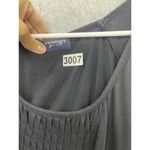 Swimsuits For All Women's Beach Coverup Dress Solid Black One Size Pull Over Photo 7