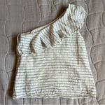 L'Academie NWOT  Los Angeles The Cecile Top Striped One-Shoulder Women's Top Photo 6