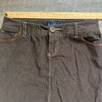 Boden Ladies Corduroy Pencil Skirt Size 12L Brown Slit Pockets Casual Photo 6