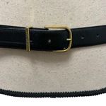 Pierre Cardin  Black Cowhide Leather Belt Size 34/85 Photo 3