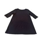Kate Spade‎ Intimates Black Night Shirt Gown Light Sleeper Heavy Dreamer Size XL Photo 4