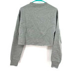 Socialite  size XS‎ New with Tags pullover crop sweatshirt crew neck gray Photo 1