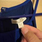 Shoshanna  blue silk dress 6 Photo 4