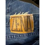 Zena Jeans Womens Blue High Waist Tapered Leg‎ Pleated Vintage Denim Pants 16 Photo 8