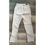 American Eagle  Mom Straight Jean Size 0 Tan Photo 3