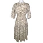 AYR The Extra Extra Soft Spot Animal Leopard Print Smocked Midi Dress Photo 5