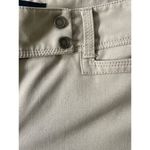 Larry Levine  Front Pocket Wide Leg Khaki Trouser Pants size 6 Photo 2