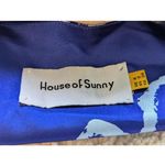 Women's House of Sunny Top, Size 2, Blue Photo 5
