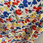 Rixo for Target Cotton & Linen Button Down Dress Size 4 Red Photo 2