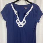 Lilly Pulitzer  Navy Blue Brewster T-Shirt Dress Sz.S NWT Photo 6
