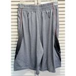 Nba Classic Basketball Shorts Elastic Waist Size S Gray/Black Active Logo Photo 3