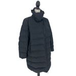 Moncler Gerboise Asymmetrical Zip Down Filled Quilted Puffer Coat in Black Photo 8