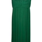 Dessy Collection Discontinued Hunter Green Long Formal Dress Size 8 Style # 2907 Photo 5
