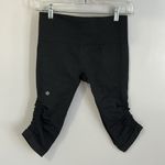 Lululemon In the Flow Scrunch Leggings Charcoal Photo 3