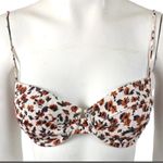 Wanderlust Elce Swim Belle Bracup Bikini Top Large Ditsy Floral White $110 Photo 7