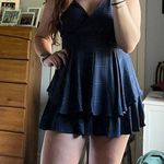 Francesca's Francesca’s Navy Romper Photo 0