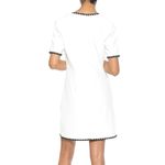 Alexia Admor  cream vintage pearl button dress Photo 2