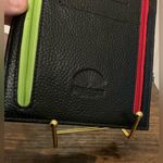 A Sweet Vintage Rare HTF Mandarin Oriental Hong Kong Hotel Leather 4 Zip Wallet Black Photo 1