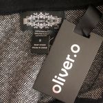 Oliver O nwt size small Black and White Houndstooth Women's Sweater jacket Photo 3