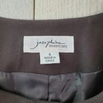 Josephine Essentials Brown Button Front Career Office Blazer Jacket Size 6 Photo 2