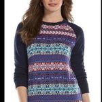 CHAPS  Nordic Multicolor Snowflake Sweater size XL Photo 0