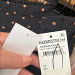 Nordstrom Nwt Rack Black Rust Hanna Polka Dot Soft Pants Wide Leg Minimalist 3X Photo 2