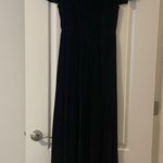 Baltic Born  Maxi Velvet Dress Black Photo 0